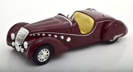 Peugeot 302 Darl`Mat Roadster 1937 dunkelrot  1:18 von NOREV